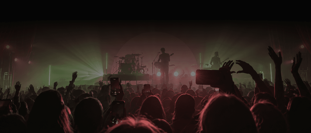 Concert background stage